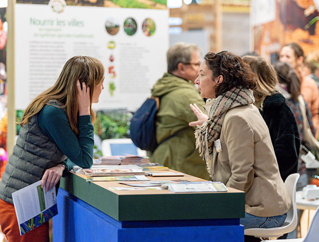 Rencontre exposants au SIA